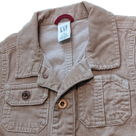 Baby Gap Corduroy Jacket 3-6M - Picture 2 of 2